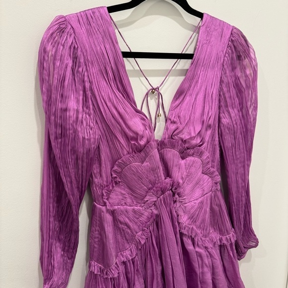 NWT Maria Lucia Hohan Alara Ruffled Minidress - Picture 7 of 16